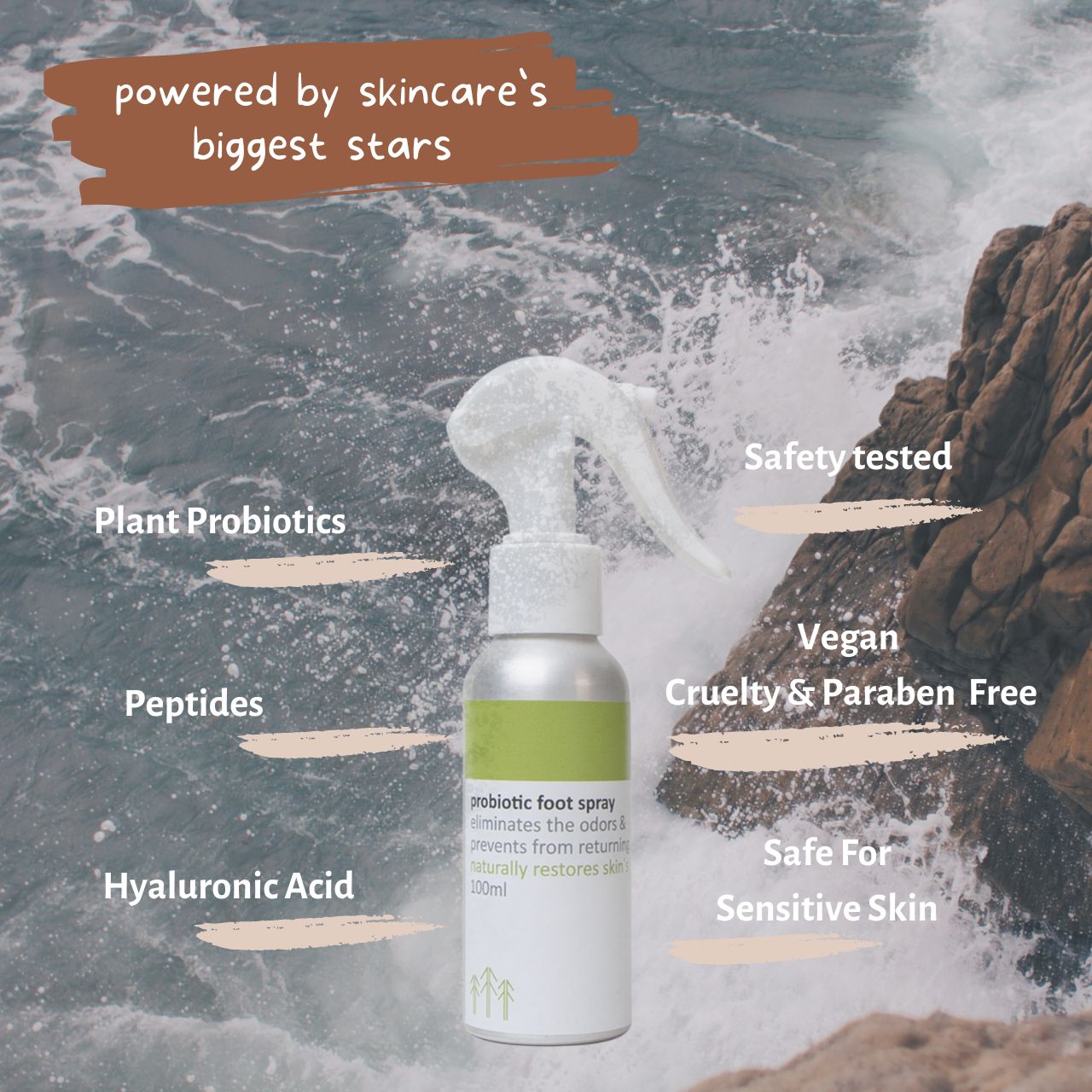 Natural Probiotic Foot Spray