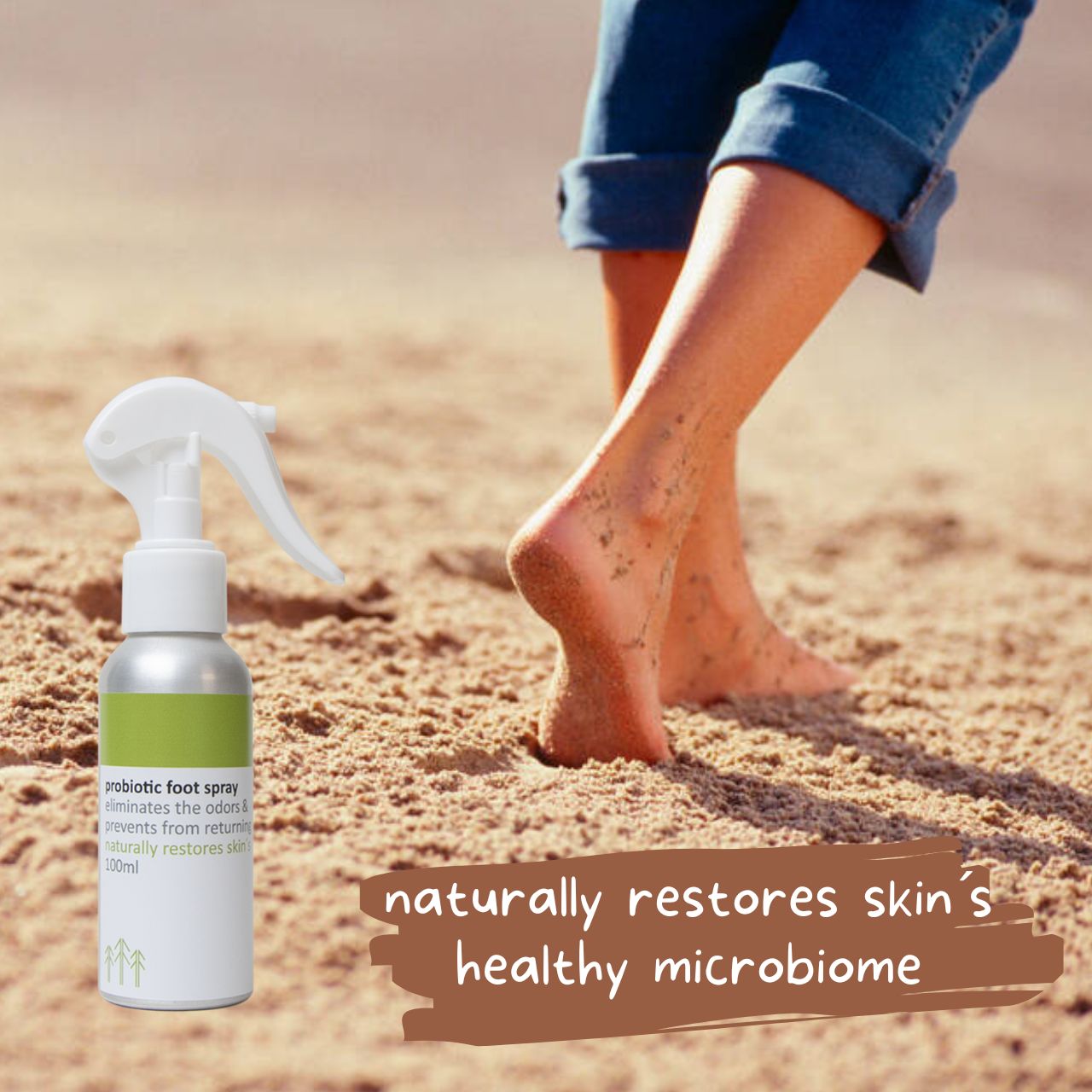Natural Probiotic Foot Spray